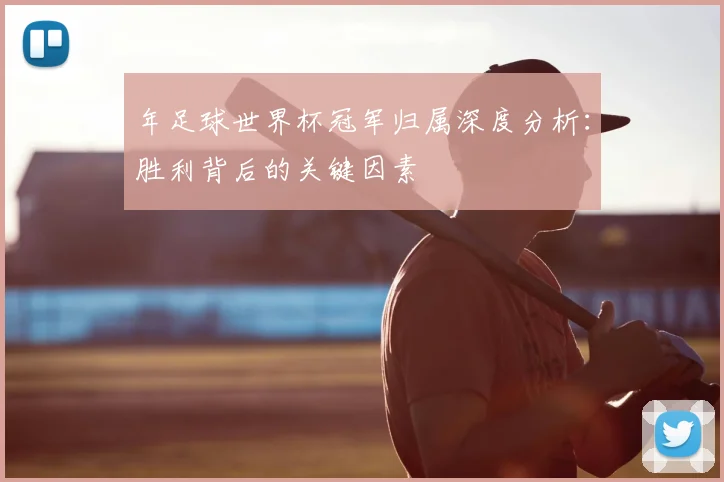 年足球世界杯冠军归属深度分析：胜利背后的关键因素