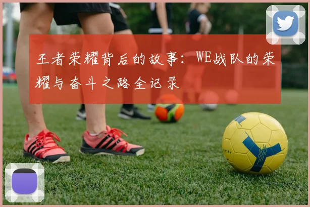 王者荣耀背后的故事:WE战队的荣耀与奋斗之路全记录