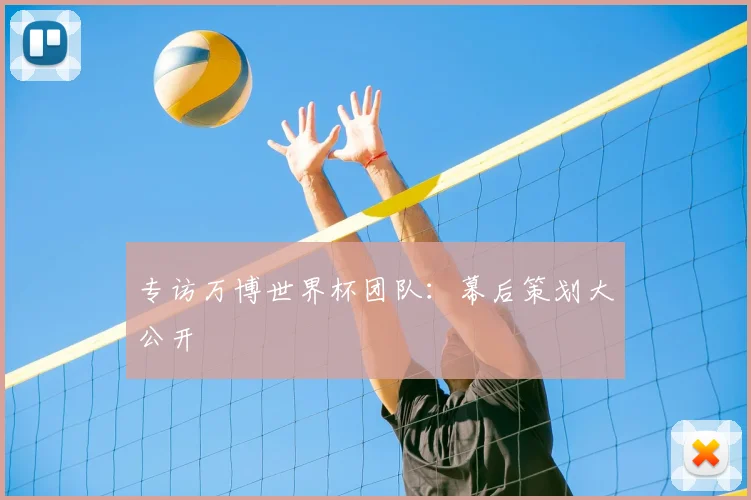 专访万博世界杯团队：幕后策划大公开