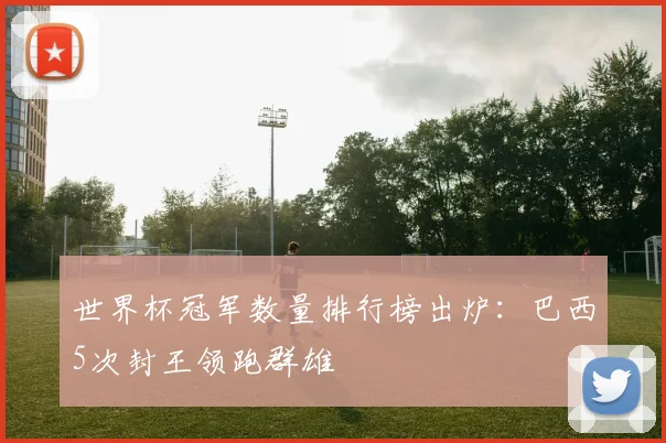 世界杯冠军数量排行榜出炉：巴西5次封王领跑群雄